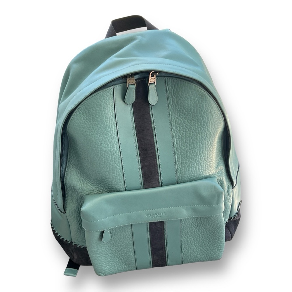 Coach | Bags | Coach Mens Charles Backpack With Baseball Stitch Cyan | Poshmark Coach | Bags | Coach Mens Charles Backpack With Baseball Stitch Cyan | Poshmark